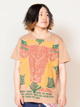 トライバルブルメンズTシャツ