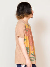 トライバルブルメンズTシャツ