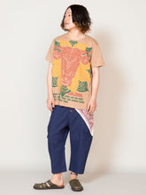 トライバルブルメンズTシャツ