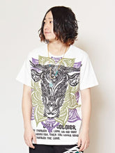 トライバルブルメンズTシャツ