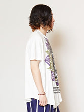 トライバルブル変形メンズTシャツ