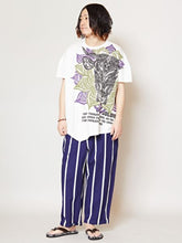 トライバルブル変形メンズTシャツ