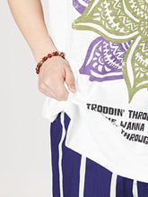トライバルブル変形メンズTシャツ