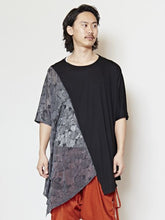アフリカンリーフ ビッグシルエット変形MEN'Sトップス
