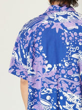 海のモチーフMEN'S開襟シャツ