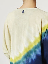 コットンクレープタイダイプリントMEN'Sトップス