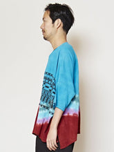 コットンクレープタイダイプリントMEN'Sトップス