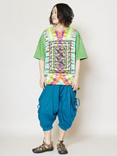 タイダイ＆エスニックプリントメンズTシャツ