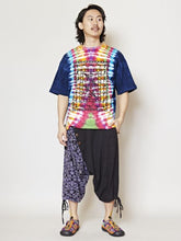 タイダイ＆エスニックプリントメンズTシャツ
