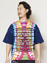 タイダイ＆エスニックプリントメンズTシャツ