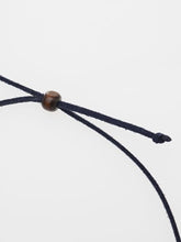 HAND MADE ガラス玉花模様ビーズネックレス