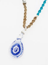 HAND MADE ガラス玉ペンダントヘッドネックレス