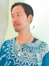 HAND MADE ガラス玉ペンダントヘッドネックレス