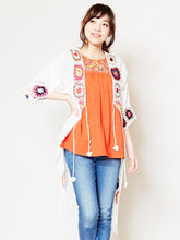 yul フラワークロッシェロングカーディガン