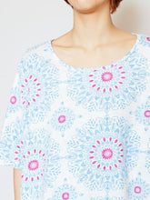 yul 曼荼羅プリントビッグシルエットTシャツ