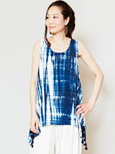 yul タイダイフリンジタンクトップ