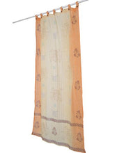 象プリントカーテン178cm