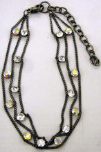 3連ラインストーンアンクレット