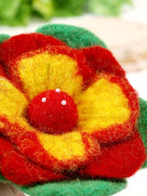 FLOWERフェルトコサージュ
