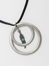 2連輪っかネックレス