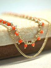 2連メタルチェーンブレス＆アンクレット 2WAY