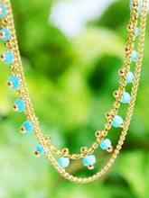 2連メタルチェーンブレス＆アンクレット 2WAY