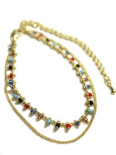 2連メタルチェーンブレス＆アンクレット 2WAY