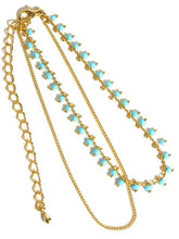 2連メタルチェーンブレス＆アンクレット 2WAY