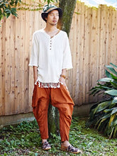 インド綿フリンジクルタ / MEN'Sトップス