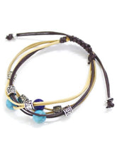 6連コード天然石ブレスレット