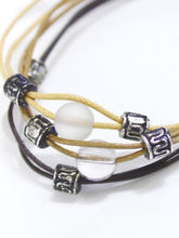 6連コード天然石ブレスレット