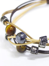 6連コード天然石ブレスレット