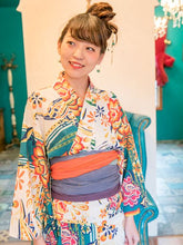 豆絞り浴衣帯