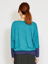 ニットソードルマンスリーブトップス
