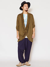 ニットソードレープMEN'Sカーディガン