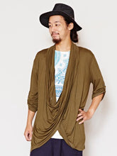 ニットソードレープMEN'Sカーディガン