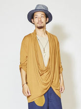 ニットソードレープMEN'Sカーディガン