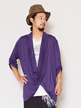 ニットソードレープMEN'Sカーディガン