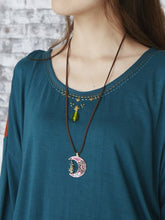 Crescent Moon & Star ネックレス