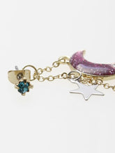 Crescent Moon & Star ピアス
