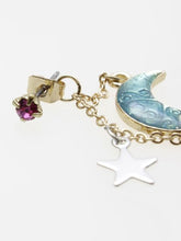 Crescent Moon & Star ピアス