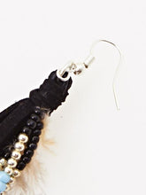フォークロアBEADSフリンジピアス