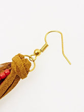 フォークロアBEADSフリンジピアス