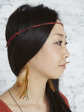 フォークロアBEADSフリンジピアス