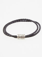レザーマグネットMEN'Sブレスレット