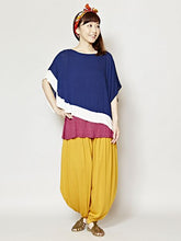 yul 3カラービッグシルエットトップス