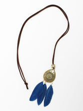 ETHNICフェザーネックレス