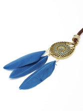 ETHNICフェザーネックレス