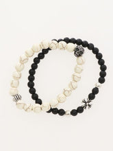 ビーズMEN'Sブレスレット 2本SET