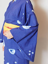 しぼり染めタイダイセパレート浴衣